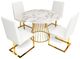 VIG Furniture Modrest Frankie White/Gold Dining Chair-4