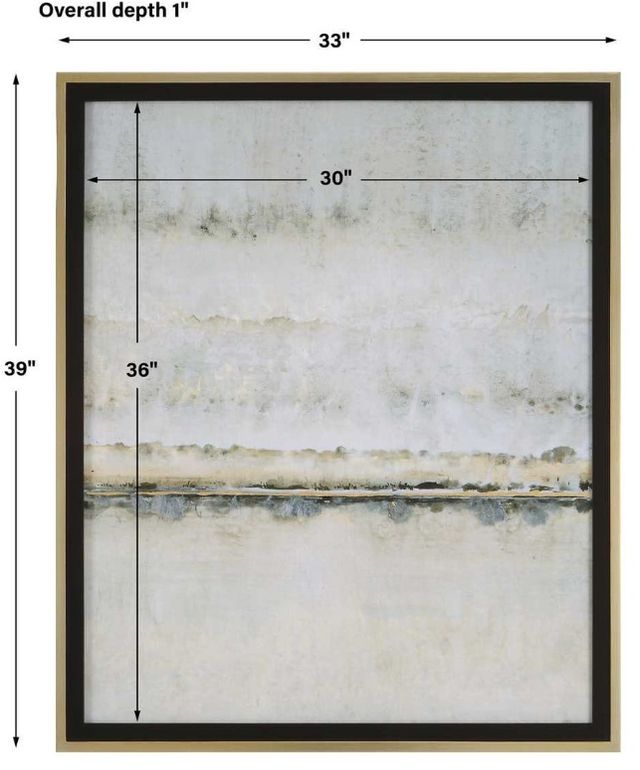 Uttermost® Tim O'Toole Gilded Horizon Framed Print-2