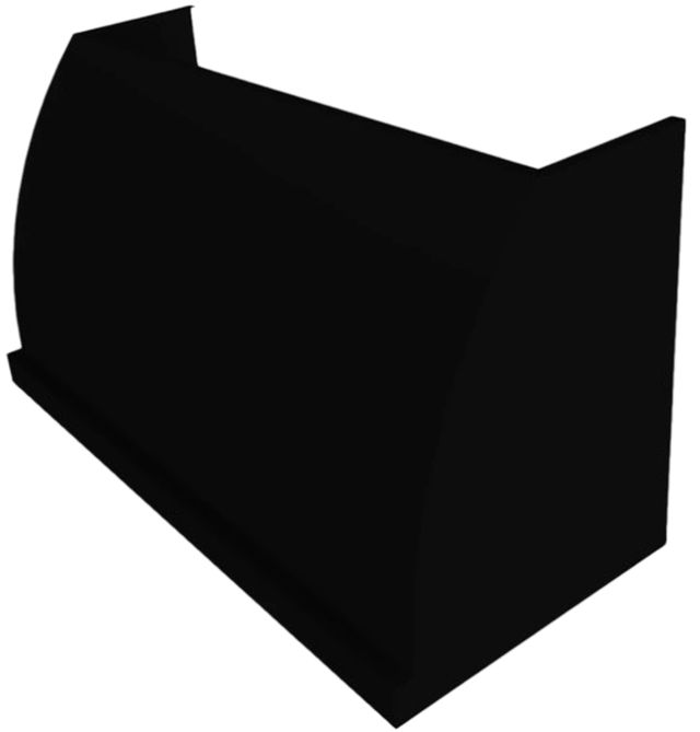 Vent-A-Hood® 54" Black Wall Mounted Range Hood-1