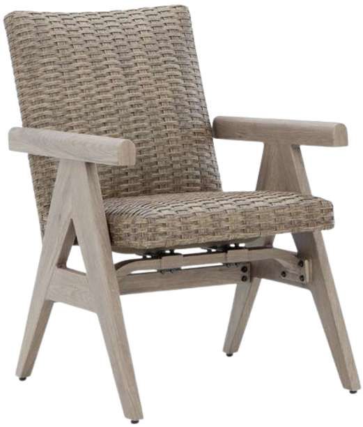 Signature Design by Ashley® Carisbo 2-Piece Beige Rocking Arm Chair-2