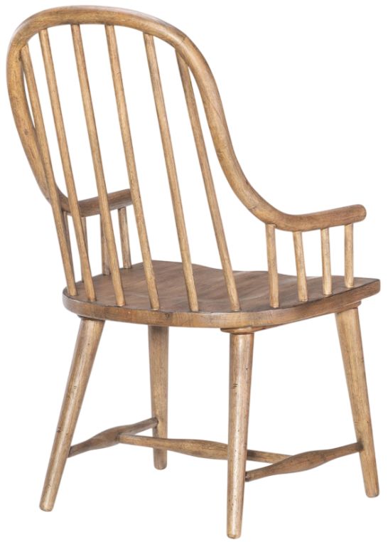 Legacy Classic Vintage Market Barnwood Oak Arm Chair-2