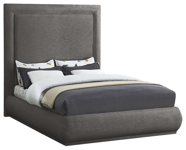 Meridian Furniture Brooke Grey King Bed-0