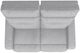 La-Z-Boy® Baron Mist Power Wall Reclining Loveseat with Headrest-5