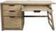 Riverside Furniture Perspectives Sun-Drenched Acacia Single Pedestal Desk-3
