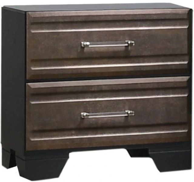 Bernards Allegra Music Brown Nightstand-0