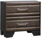 Bernards Allegra Music Brown Nightstand-0
