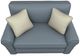 Best® Home Furnishings Customizable Shannon Memory Twin Sleeper Chair with Honey Birch Legs-4