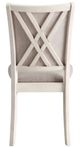 New Classic® Home Furnishings Amy 2-Piece Bisque Dining Side Chair-4