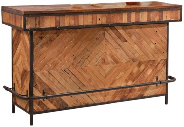 Jaipur Furniture Sherwood Black/Brown Bar Table-0