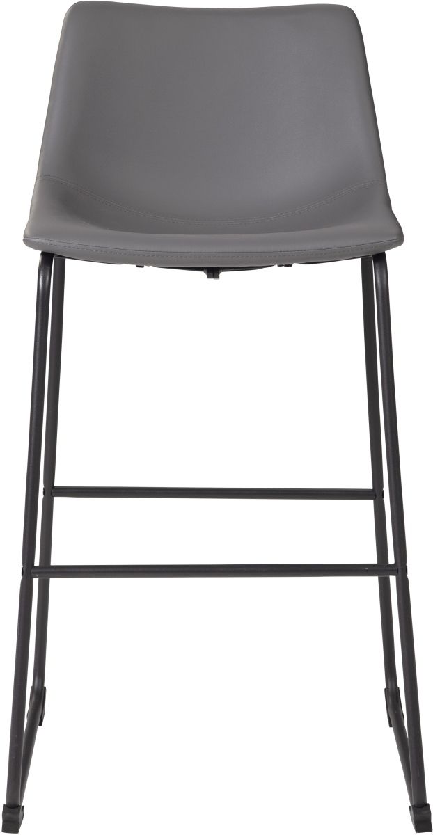 Signature Design by Ashley® Centiar Gray Bar Stool-1