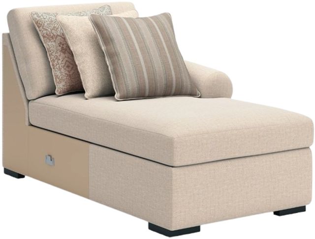 Benchcraft® LadyMae 2-Piece Twill Right-Arm Facing Sectional and Chaise-2
