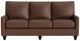 Bassett® Furniture Customizable Benchmade Premier Leather Track Arm Sofa-1