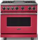Viking® 7 Series 36" Valentine Pro Style Dual Fuel Range with Griddle-0