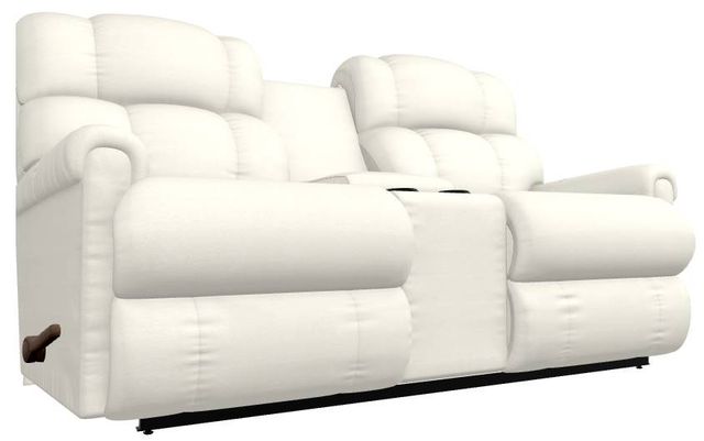 La-Z-Boy® Pinnacle Shell Manual Wall Reclining Loveseat with Console-0