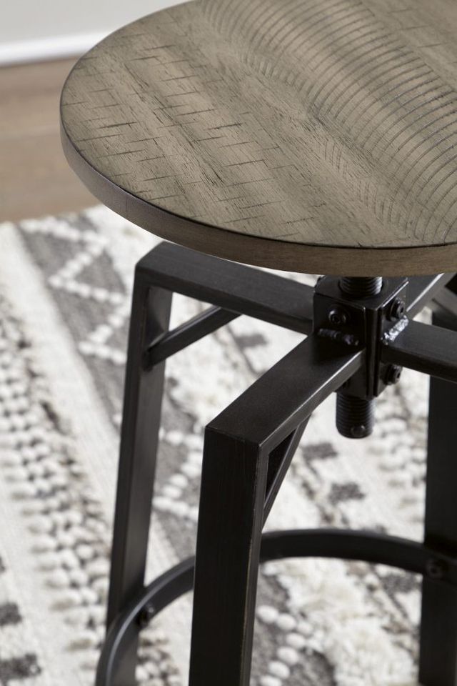 Signature Design by Ashley® Lesterton Light Brown/Black Counter Stool-2