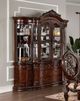 Furniture of America® Normandy Brown Cherry Hutch and Buffet Set-0