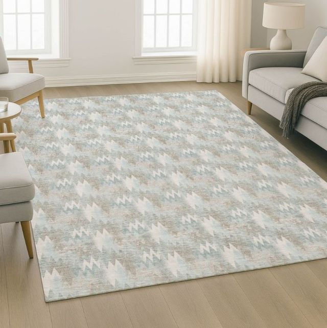 Dalyn™ Rug Company Soft Essentials SE5 Sky 5'x8' Area Rug-1