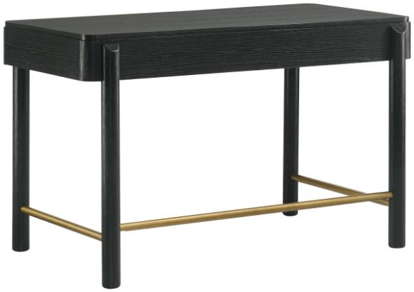 Coaster® Arini Black 2-Drawer Vanity Table-3