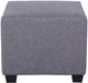 GoBerce® Gray Ottoman-1
