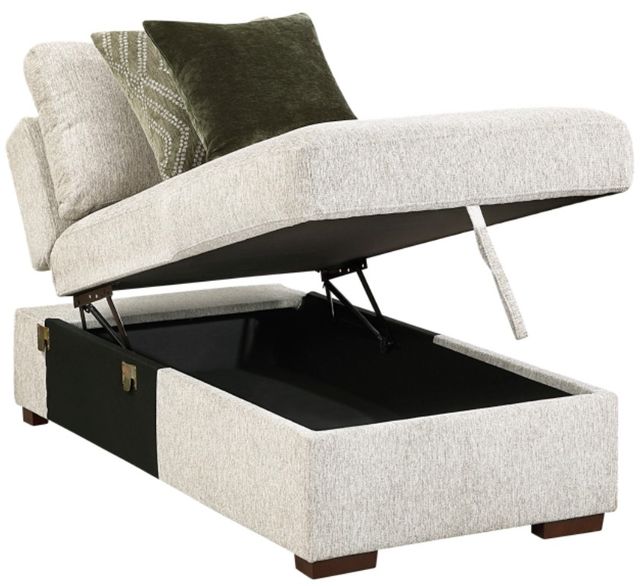 Homelegance® Isla 4-Piece Sand U-Shape Sectional and Reversible Chaise-3