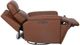 Flexsteel® Meet Your Perfect Match Refined Hickory Leather Power Swivel Gliding Recliner with Power Headrest and Lumbar-3