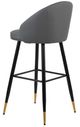 New Classic® Home Furnishings Oliver Black/Gray Bar Stool-4