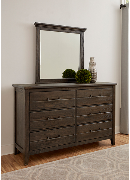 Artisan & Post by Vaughan-Bassett Passageways Charleston Brown Landscape Mirror-1