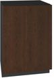 U-Line® Seamless Collection 24" 5.1 Cu. Ft. Panel Ready Beverage Center with Solid Door-1