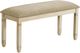 Monarch Specialties Inc. Beige Upholstered Accent Bench-0