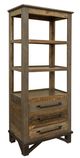 International Furniture Direct Loft Brown Brown/Gray Wall Unit-1