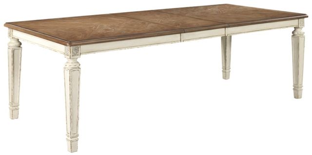 Signature Design by Ashley® Realyn 7-Piece Chipped White Dining Table Set-1
