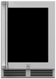 Hestan® GRG Series 24" Steeletto Left-Hinged Outdoor Undercounter Refrigerator-0