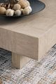 Signature Design by Ashley® Jorlaina Light Grayish Brown Cocktail Table-4