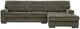 Signature Design by Ashley® Chalcombe 2-Piece Olive Right Arm Facing Sectional and Chaise-1