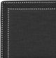 Elements International Erica Charcoal Upholstered Full Platform Bed-4