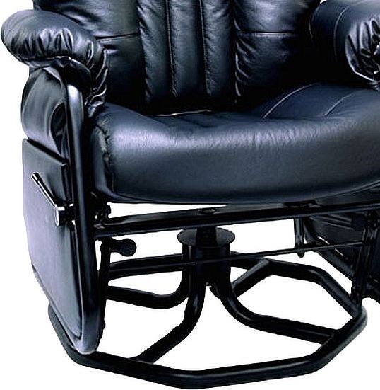PEL International PEL 17 Series Black Manual Recliner-1