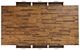 Jofran Inc. Cannon Valley Brown Trestle Dining Table-5