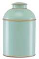 Currey & Company London Medium Pale Blue/Gold Tea Box-0