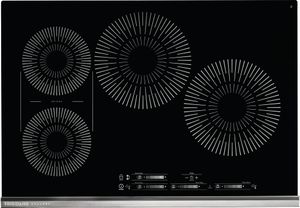 Top view of the Frigidaire Gallery® 30" Black Induction Cooktop