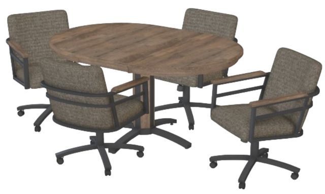 Chromcraft™ Customizable Camden Porter 5-Piece Dining Set-0