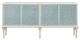 ACME Furniture Ansaldo Pearl White/Silver Shimmer Console Cabinet-3