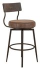 International Furniture Direct Castaña Camel Brown 30" Bar Stool-0