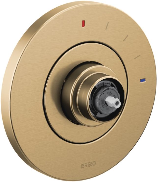 Brizo Litze® Brilliance® Luxe Gold® Pressure Balance Valve Only Trim - Less Handle-0