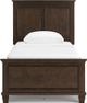 Signature Design by Ashley® Danabrin Brown Twin Panel Bed-4