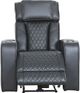 Primo™ International Heritage Colton Leather-Match Black Power Glider Recliner-4
