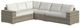 Elements International Carmona 4-Piece Beige/Natural Olefin/Wicker Outdoor Conversational Set-0