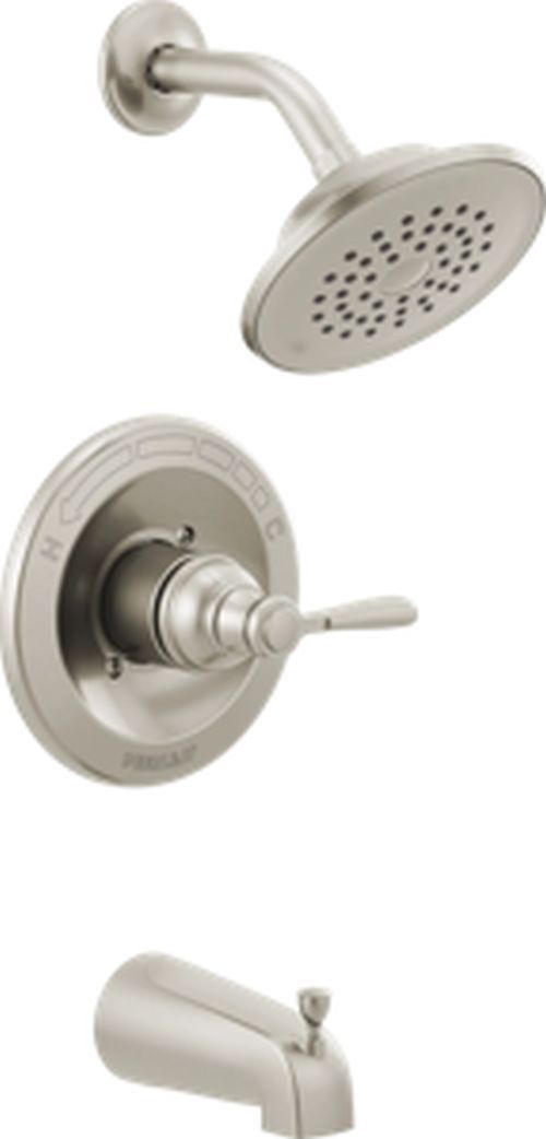 Peerless  Elmhurst® Brushed Nickel Tub Shower Trim Kit-0