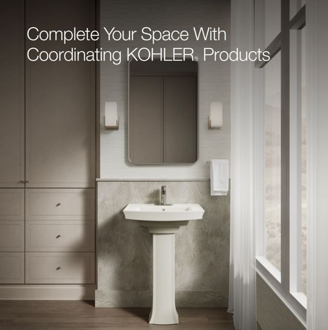 Kohler Archer® Biscuit Pedestal Only-4