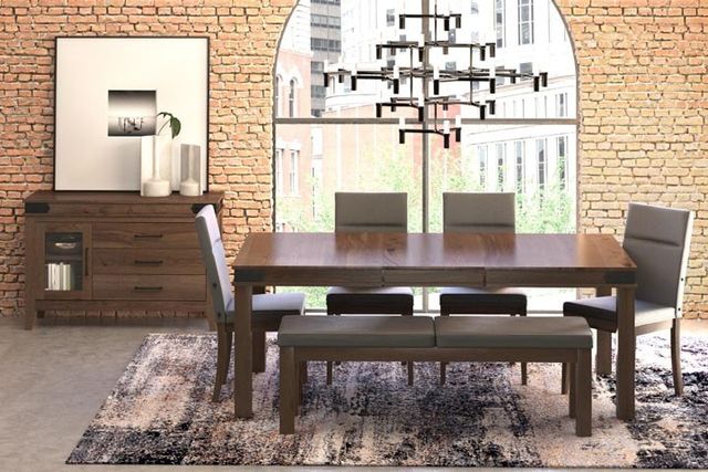 Tomali Porto/Natori Solid Hickory Bench-1