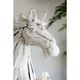 A & B Home White Horse -4